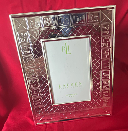 Ralph lauren silver plated 4x6 - lauren,