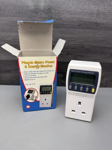 Maplin plug mains - in, power
