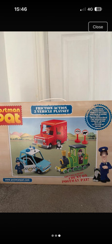 Postman pat figures friction - postman,