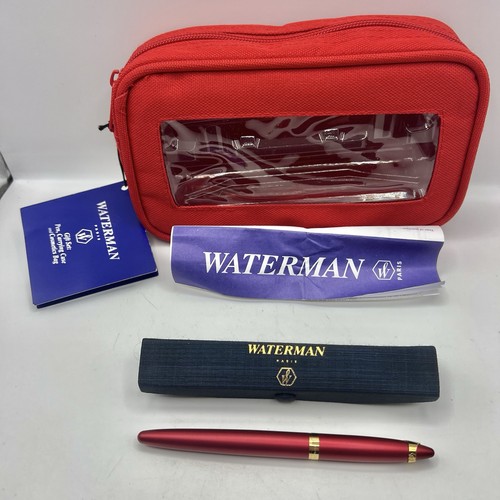 Waterman paris red ballpoint - red,