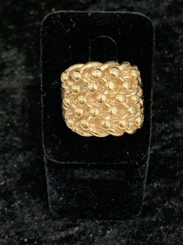 9ct yellow gold - , row