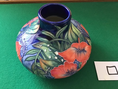 Old tupton ware hibiscus - tupton,