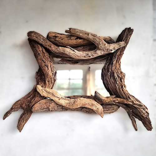 Driftwood mirror landscape or - driftwood,