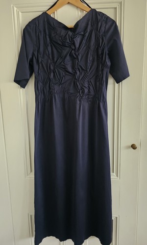 Cos navy ruched short - cos,