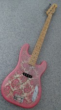 fender precision bass pink