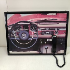 QUADRO TELEFONO BRONDI INSIP SIP MERCEDES SL 500 MODERNARIATO DESIGN AUTOMOBILIA