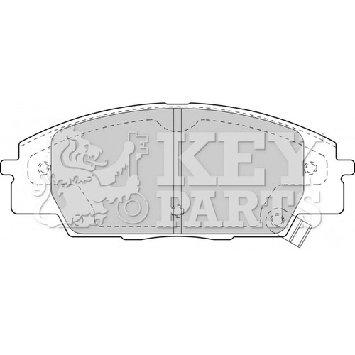 Brake pads set for honda - pads, civic