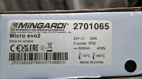 Mingardi micro evo2 24v - evo2, dc