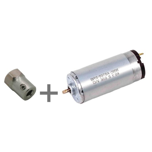 Electric motor coupling - motor, for