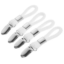  4 Pcs Laundry Clips with Hooks Clamp for Hanging Towel Drying Clothes
