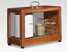 Mahogany-Cased Barograph by R. Fuess, Berlin | Eight-Day Mechanical Movement