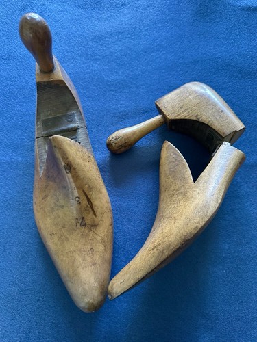 Antique wooden shoe - antique,