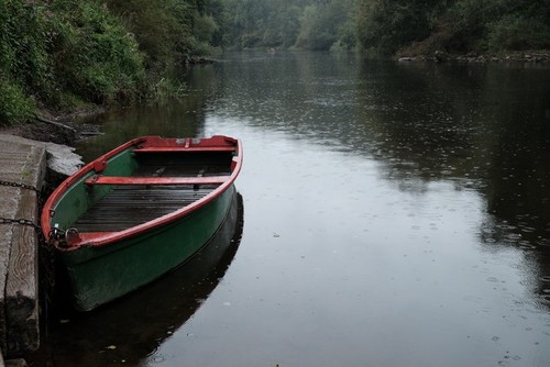 Photo 6x4 rowing boat - in, the