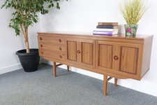 Vintage Emperor Mid Century MCM Teak Sideboard Drinks Cabinet 1960 Retro 180cm