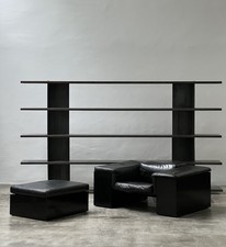 Cini Boeri Brigadier Armchair Ottoman Rare Lounge Design Loft Knoll Gavina