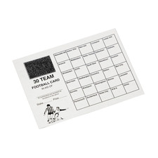FOOTBALL SCRATCH CARDS 30