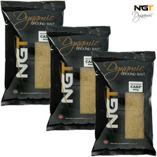 3x 900g Bags NGT Carp Fishing