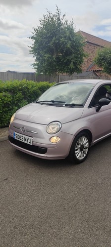 Fiat 500 pop - pop, pink