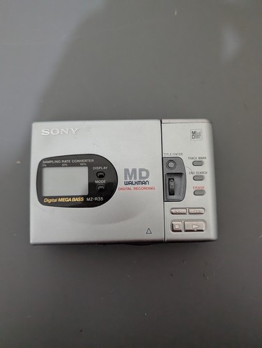 Sony walkman mini disc - sony, mz-r35
