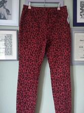 TU Brand New Red Animal Print