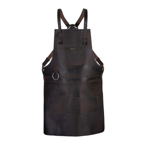 Genuine leather apron pockets - genuine,