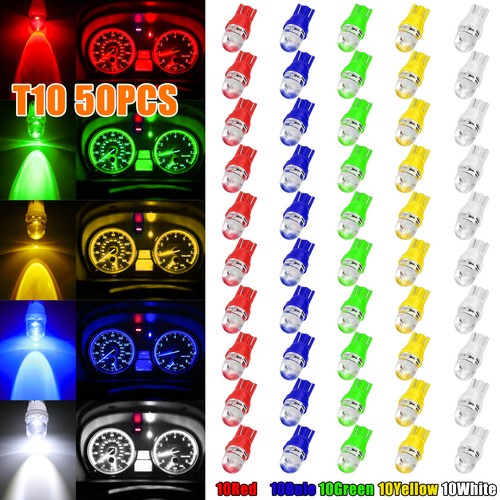 50pcs t10 194 168 - 2825, led