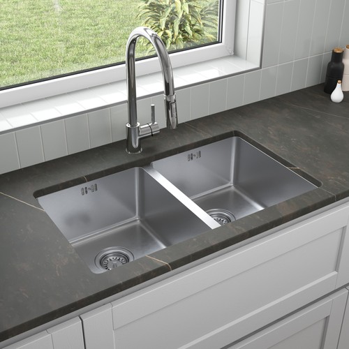 Stainless steel kitchen - steel, sink