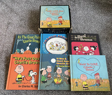 Charlie Brown Books Bundle x 6 Charles Schulz With Love From First C24
