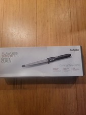 BaByliss Curling Wand Pro for Flawless Smooth Shiny Curls 25mm -13mm Barrel.