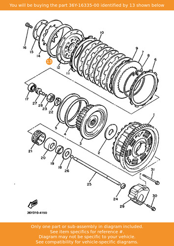 Yamaha housing spring - yamaha, housing,