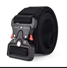 Mens Elastic Stretch Belt