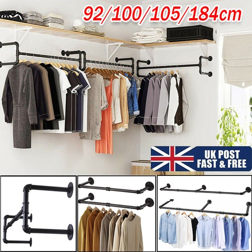 Industrial pipe clothing rack - clothing,