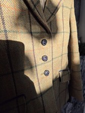 Pretty Ponies Tweed Hacking Showing Jacket Xs
