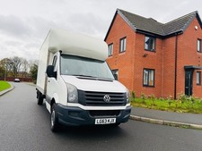 FOR SALE VOLKSWAGEN CRAFTER LUTON BOX VAN 2014 LWB 105K MILES