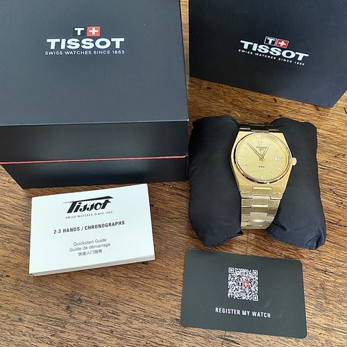 Tissot prx gold quartz - prx,