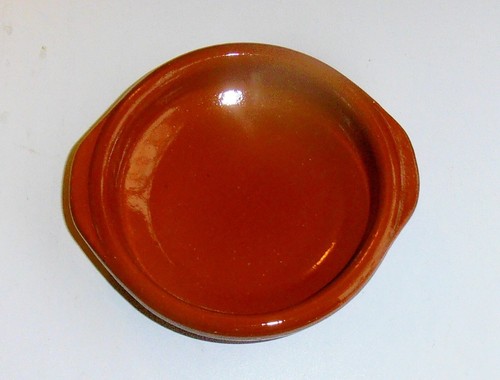 Terracotta tapas dish - terracotta,