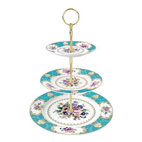 Tier porcelain cake stand - porcelain,