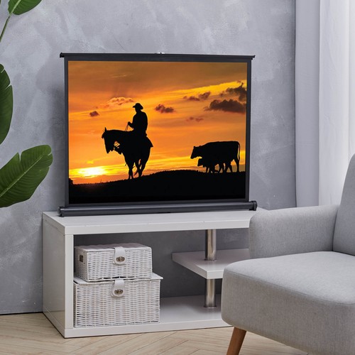 Manual pull projector - pull-up,