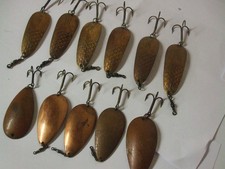Vintage HARDY spinning spoons   (11 off)  *** Rare opportunity ****