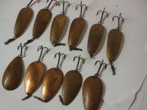 Vintage hardy spinning spoons - hardy,