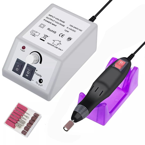 Electric nail art file drill - nail,