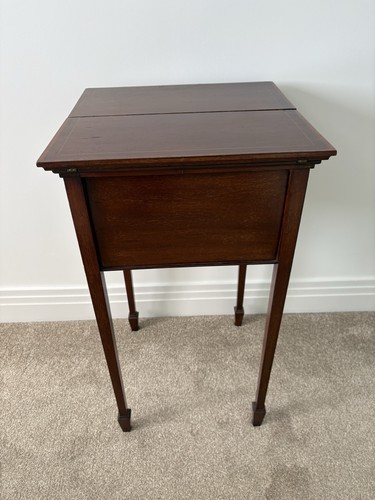 Vintage mahogany sewing - vintage,