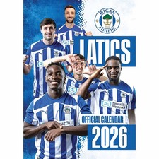 Wigan Athletic FC A3 Calendar 2026 - Football - Month To View