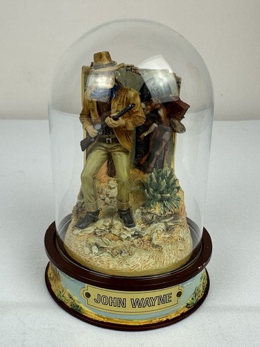 John wayne sculpture glass - john, (w/glass
