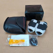 Compact 10x25 Porro Prism Binoculars. Amber Lens Coating. Brand New in Box