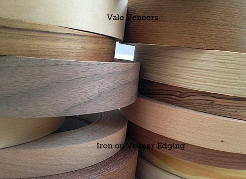 Pre glued edging tape - glued,