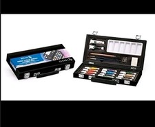 Reeves Watercolour Deluxe Wooden Water Colour Box