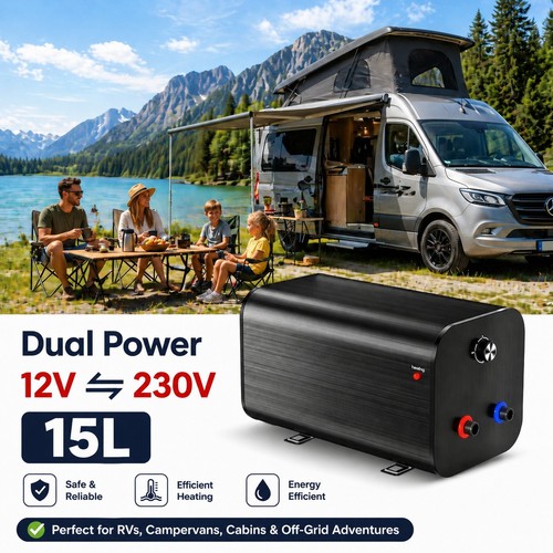 Campervan 12v 230v dual - 15, 12v/230v
