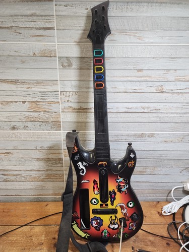 Nintendo wii guitar hero - guitar,