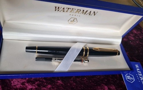 Vtg waterman paris black - waterman,